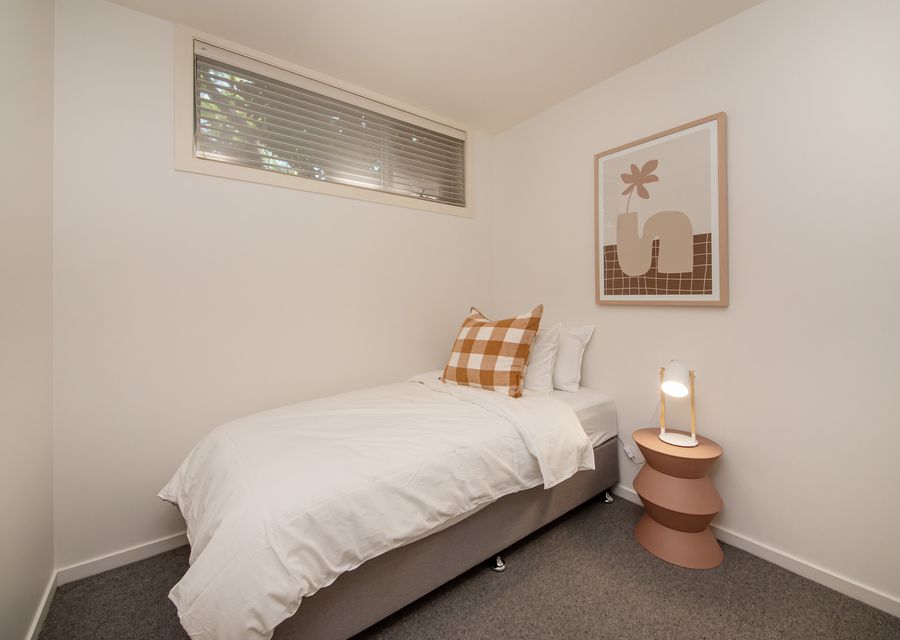 Bedroom three with single bed 