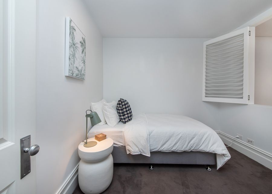 Bedroom three with single bed