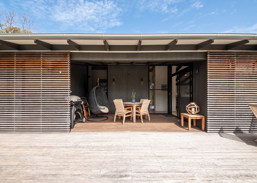 Sliding timber slats