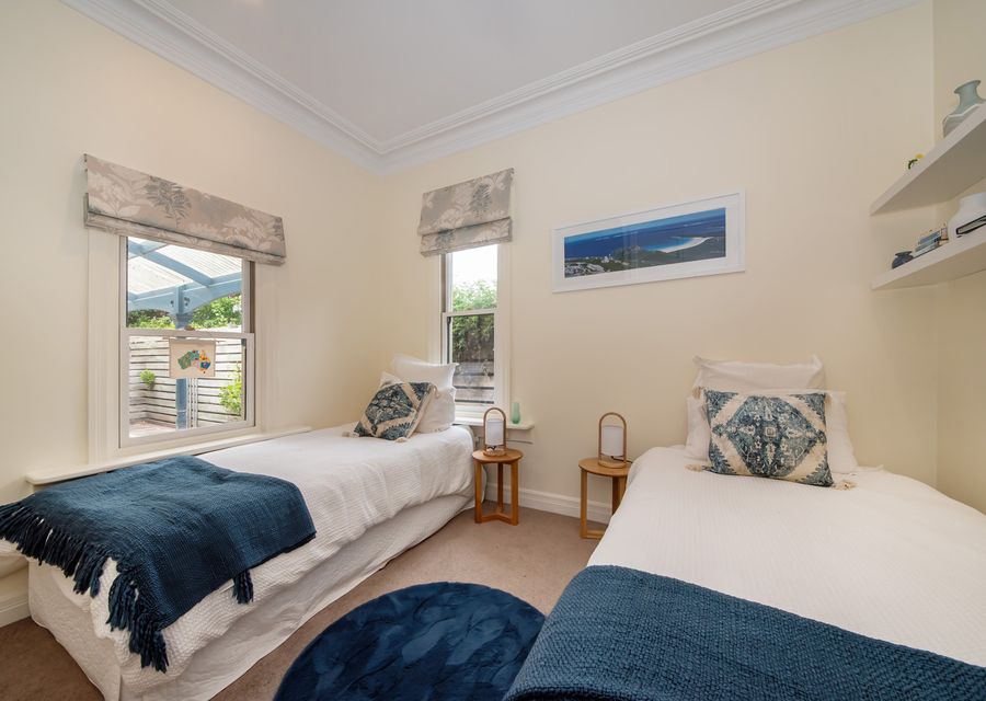 Bedroom three with two single beds