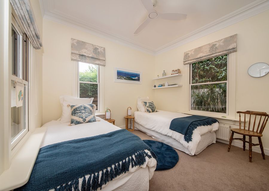 Bedroom three with two single beds