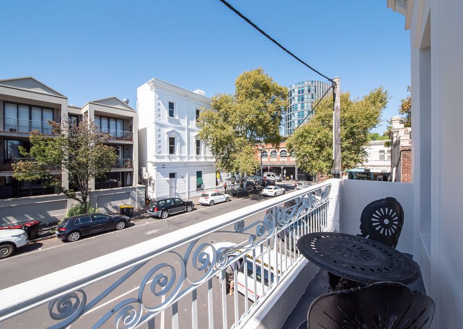 Juliet balcony off King bedroom