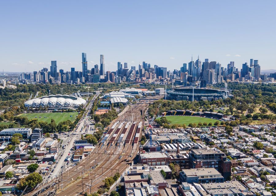 Sporting and concert arena within walking distance