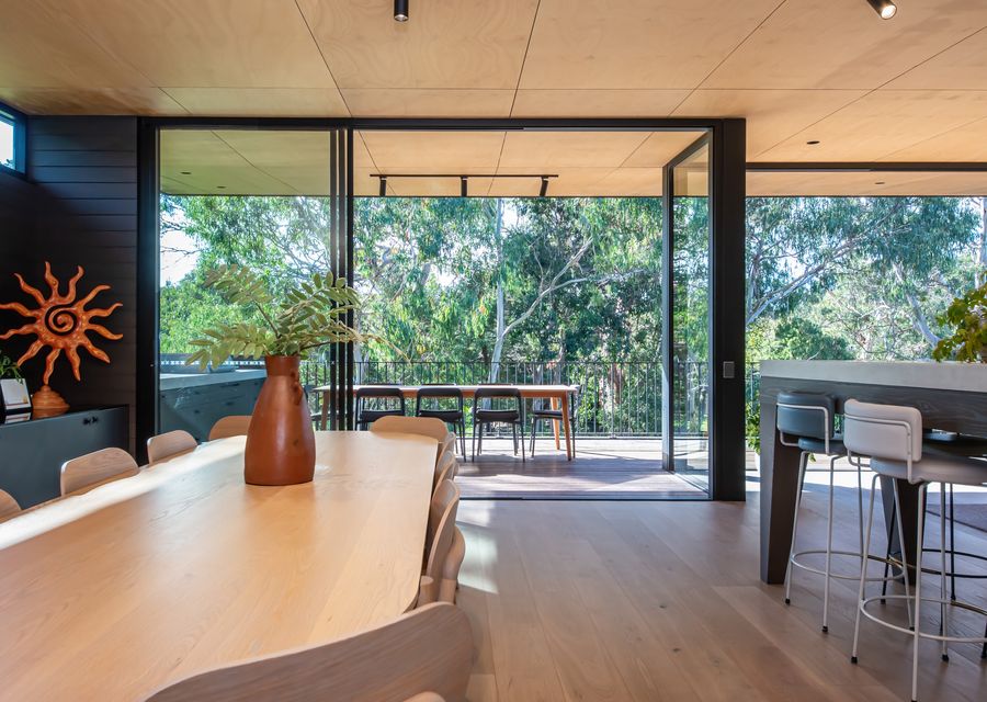 Plenty of seating area indoors and outdoors