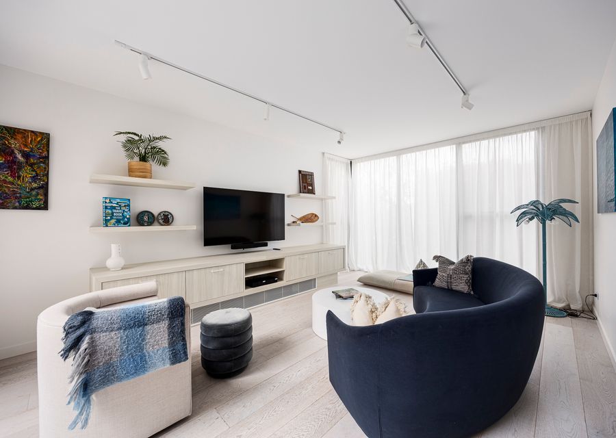 Second living room with smart TV