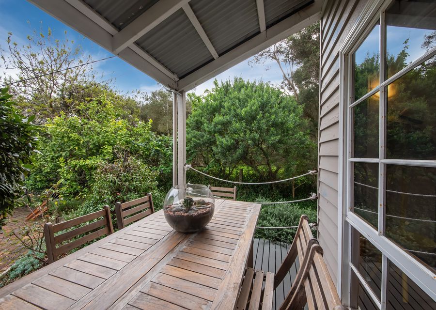 Outdoor seating area