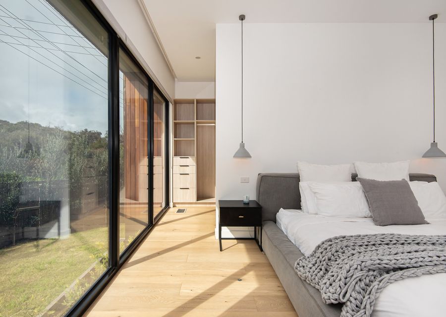 Master bedroom with walk in wardrobe and ensuite 