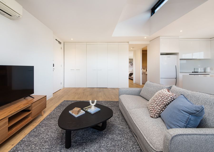 Double Sofa Bed in living space