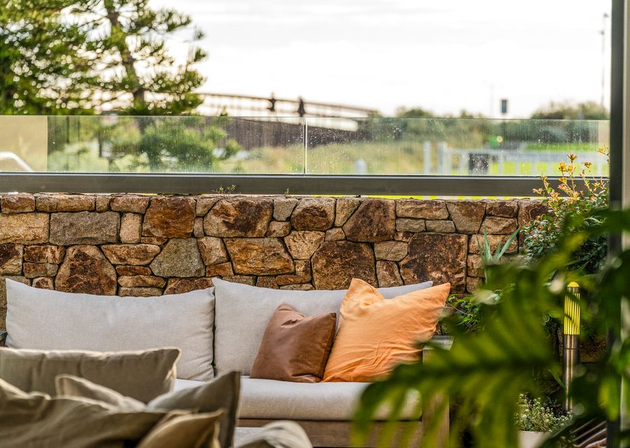 A seating area outside if you want to enjoy the air outside