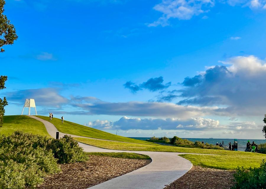 The neighbourhood itself is inviting and relaxing