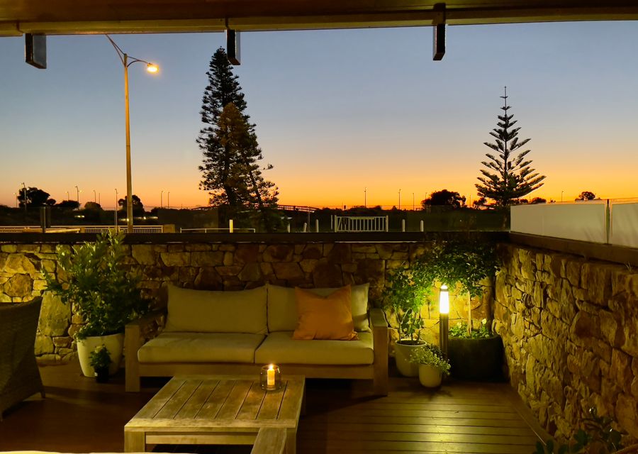 Make your evening talks and bonding extra special in the seating area outside of the property