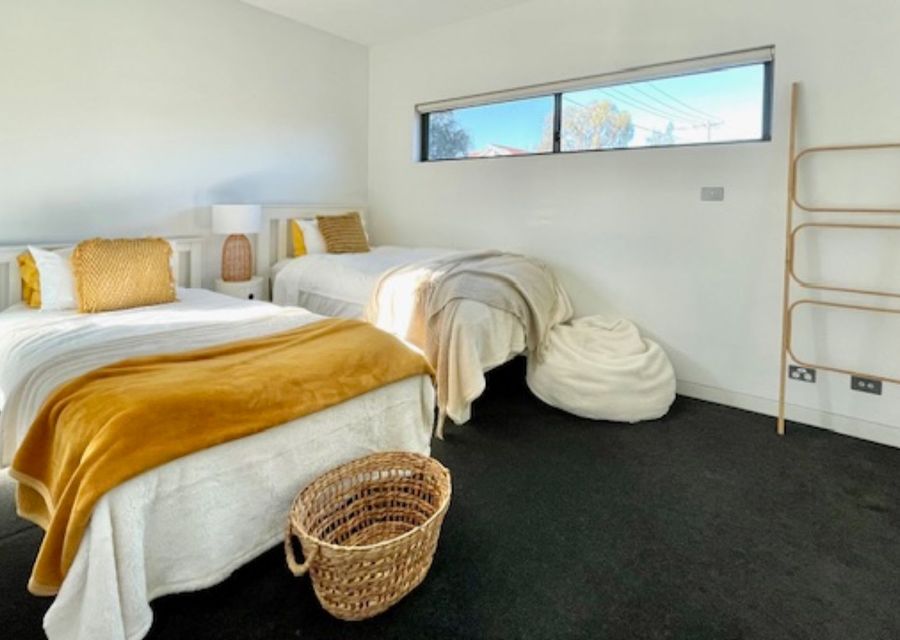 Bedroom three with King single and Single bed