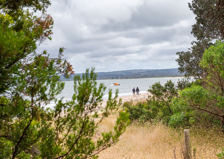 Walk to the beach 