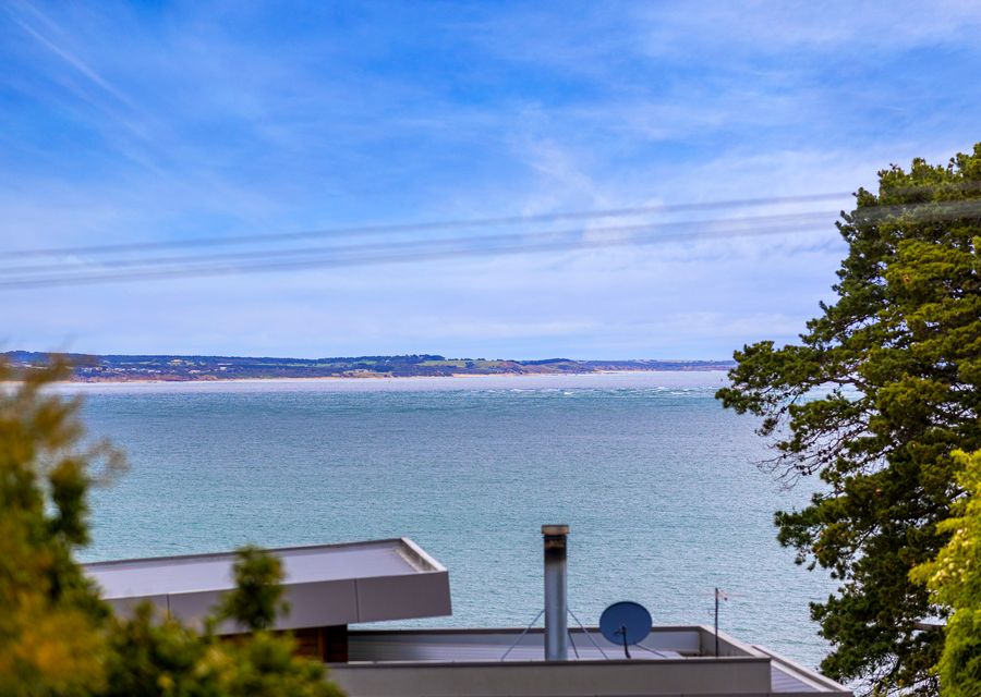 View of the nearest beach 