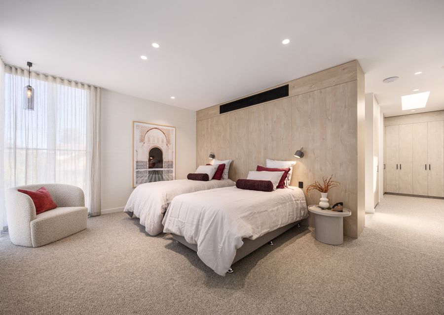 Master split into two king singles 