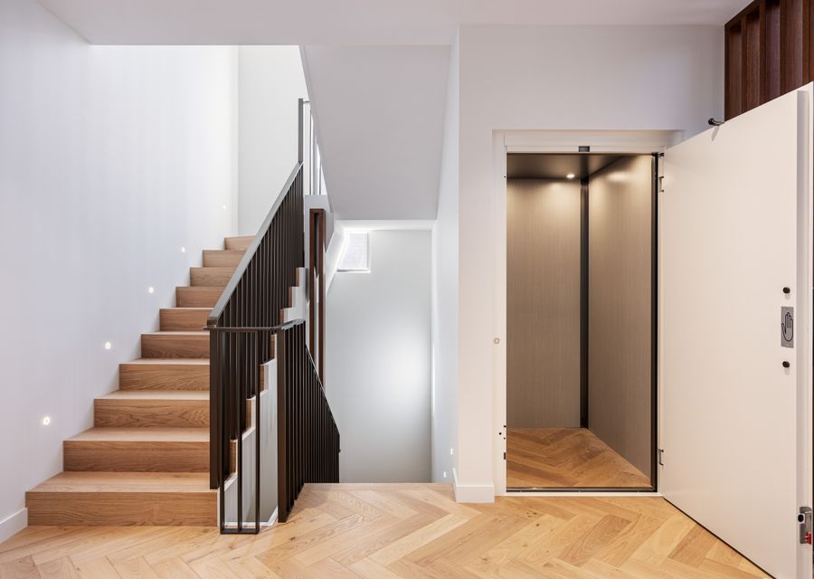 Lift access from the basement to first and second floors 