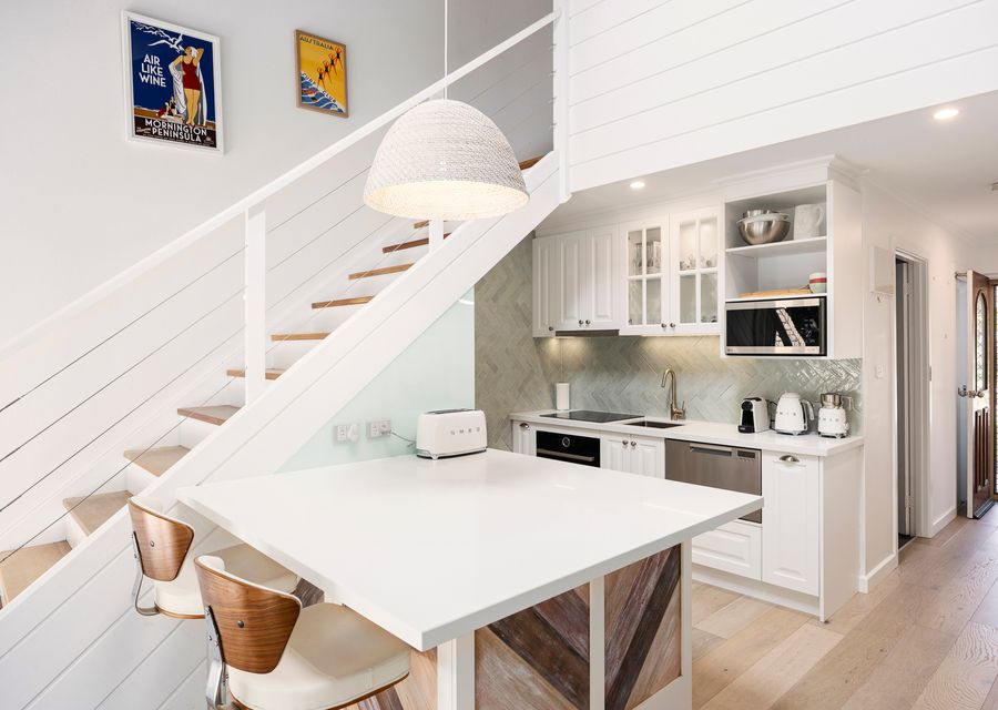 Dining area and kitchen 