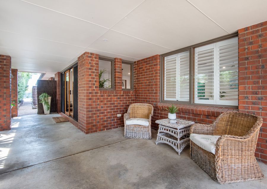 Our outdoor living room provides the perfect setting for quiet moments.