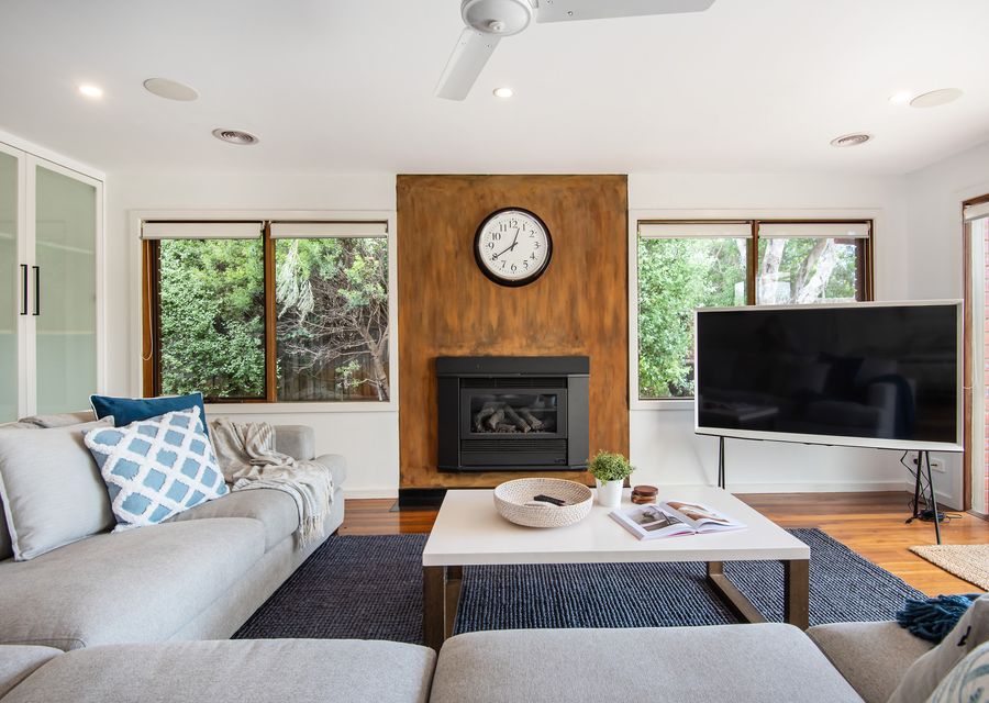 Living room with Smart TV