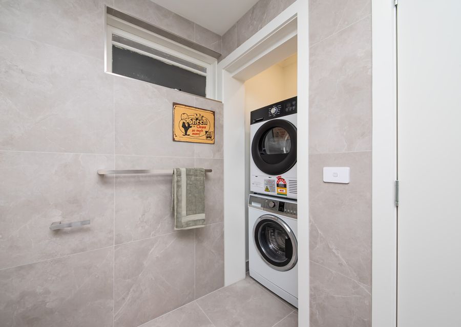 Laundry with separate washing machine and separate dryer