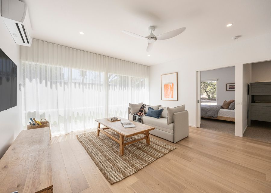 Living room with the smart TV