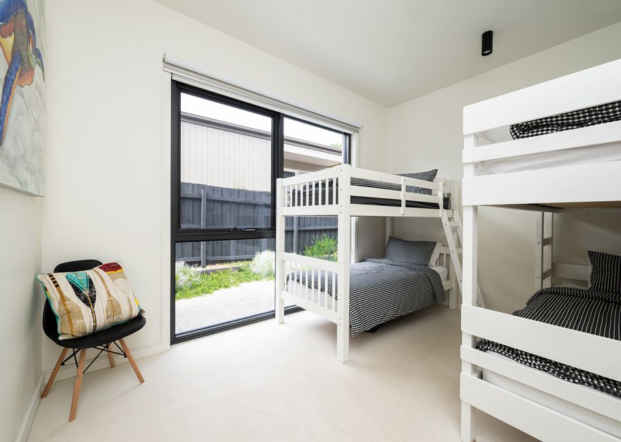 Two sets of  bunk beds, perfect for children 