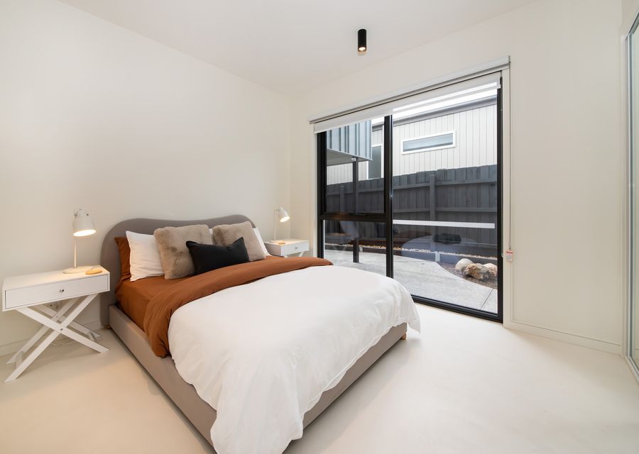 Bedroom two has a queen bed 