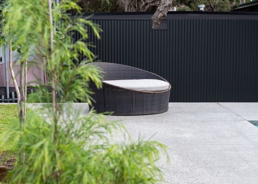 Outdoor seating area