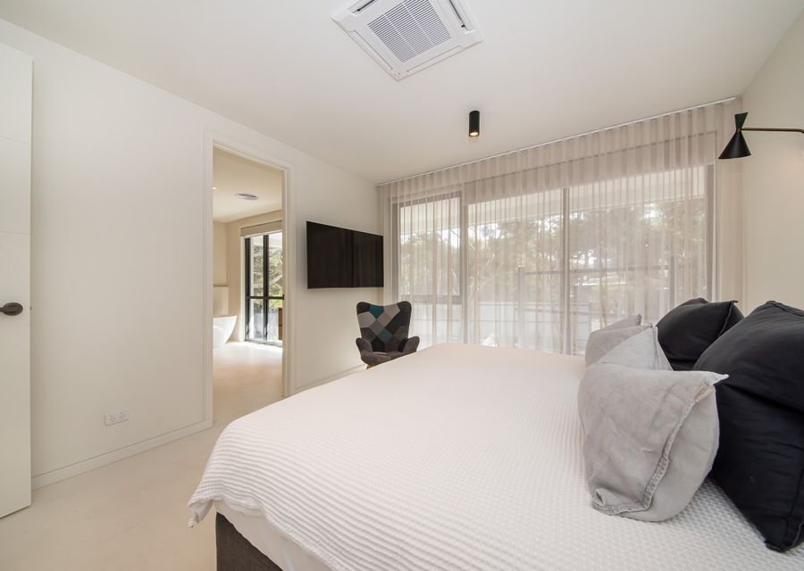 Master bedroom with king bed 