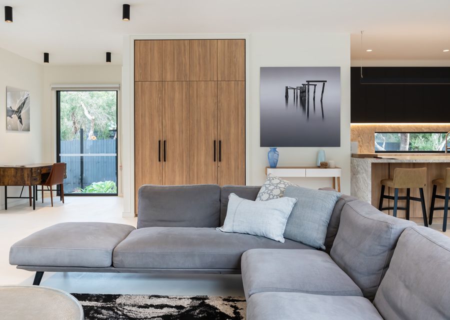 Spacious living space to watch TV 