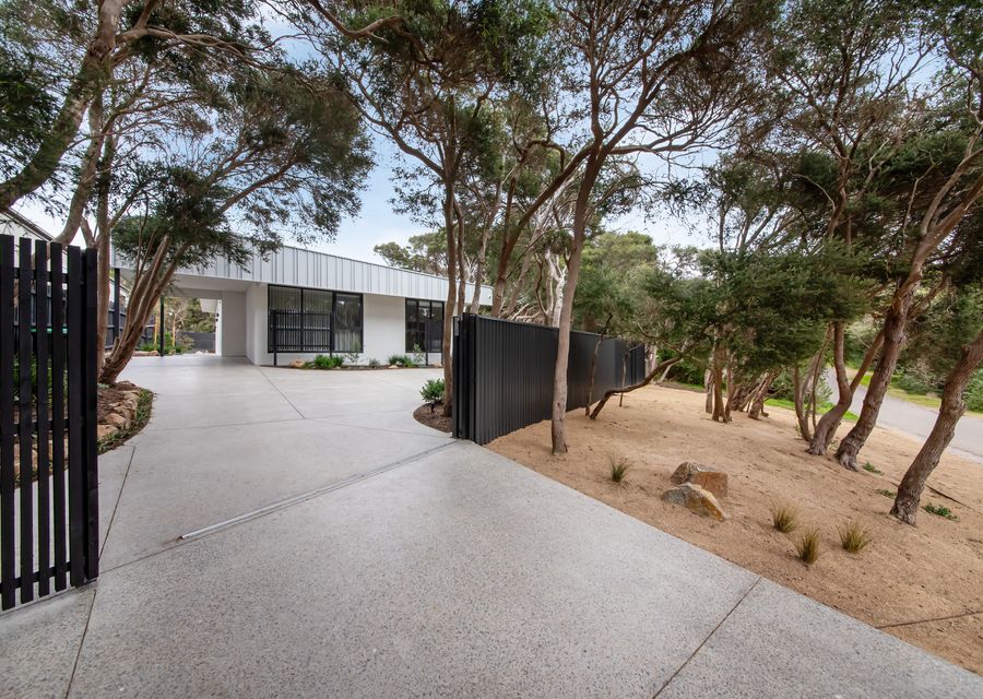 Gate entrance to the property 