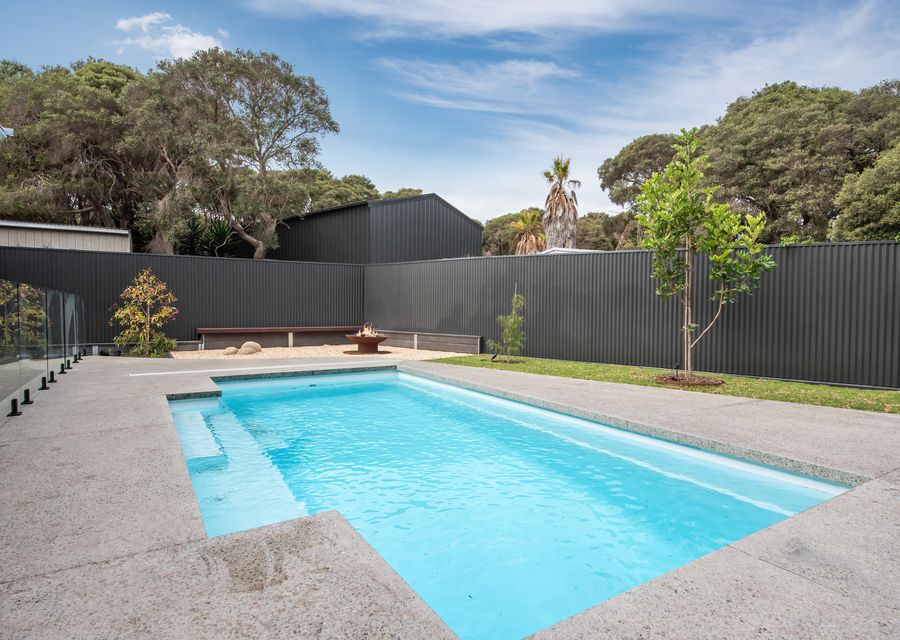 House has a pool, enjoy private swim during your stay 