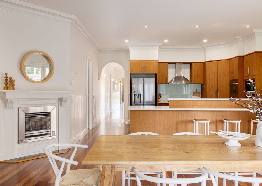 Dining and kitchen area 