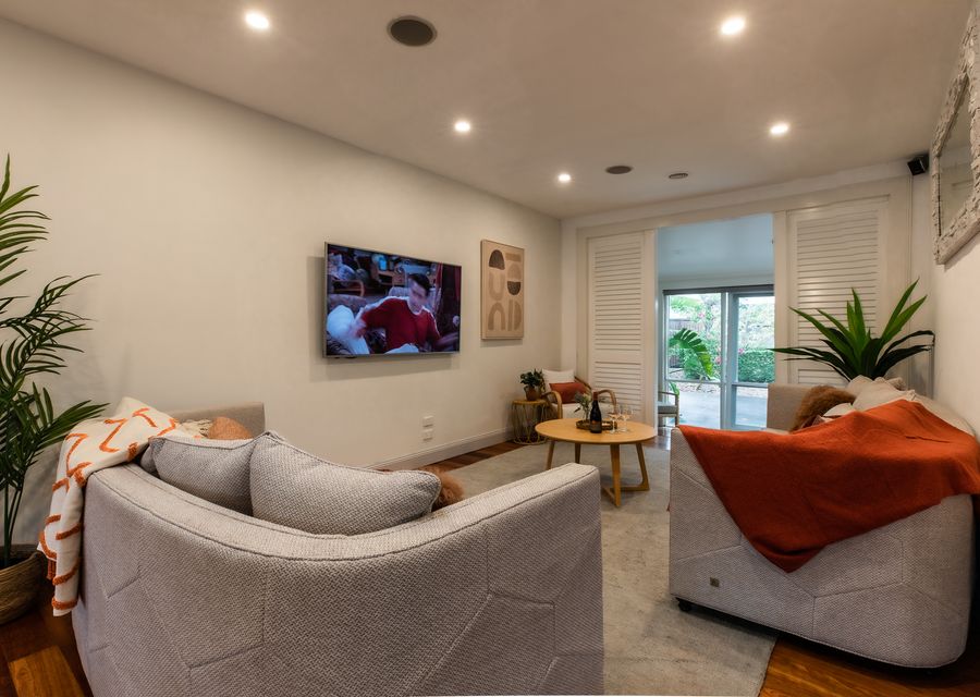 Living room with Smart TV