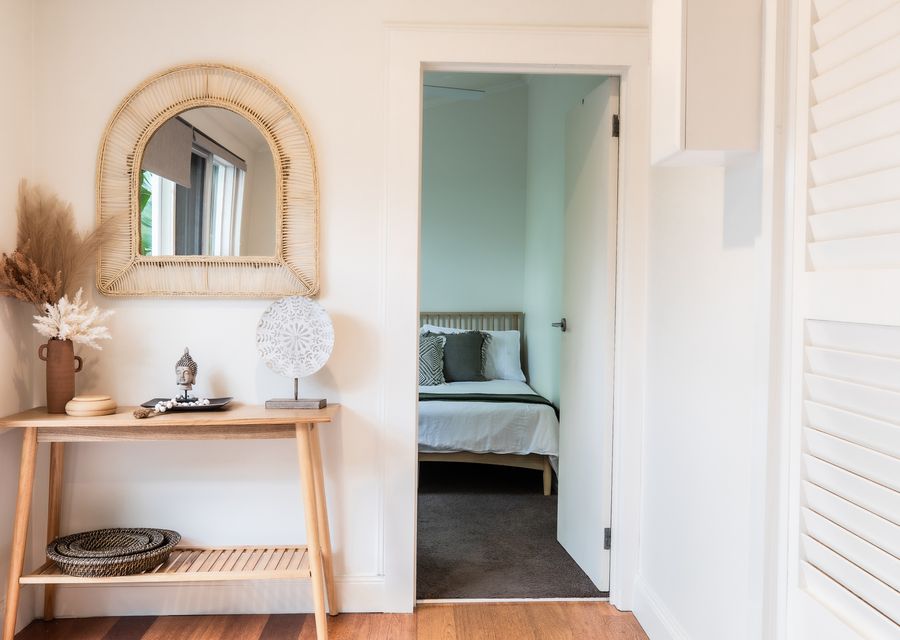 Sneak peak to one of the bedrooms 