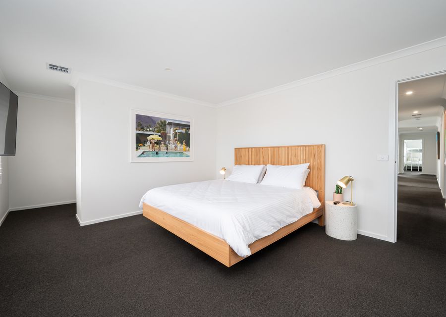 King bedroom with own smart TV