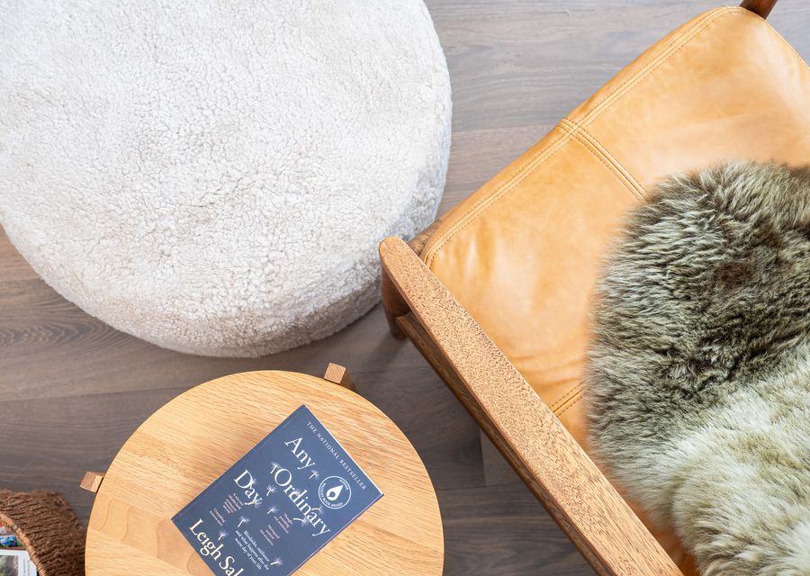 Seating area and some provision of books 