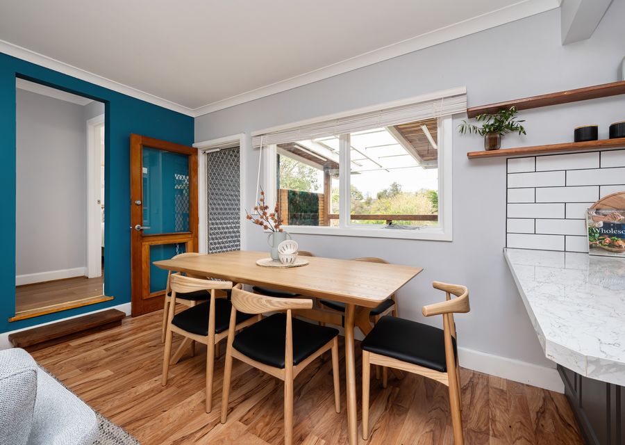 Indoor dining area