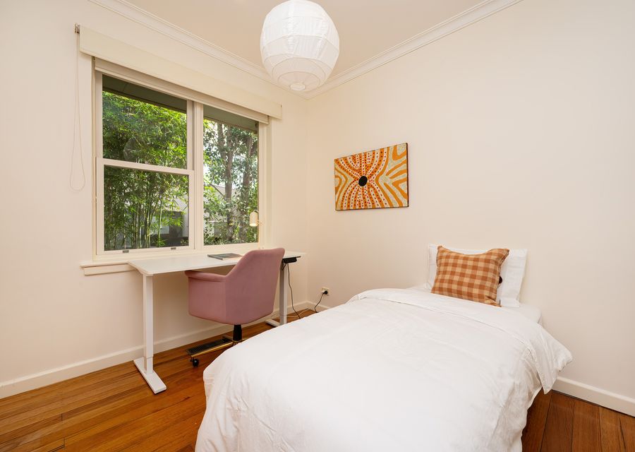 Bedroom four with single bed