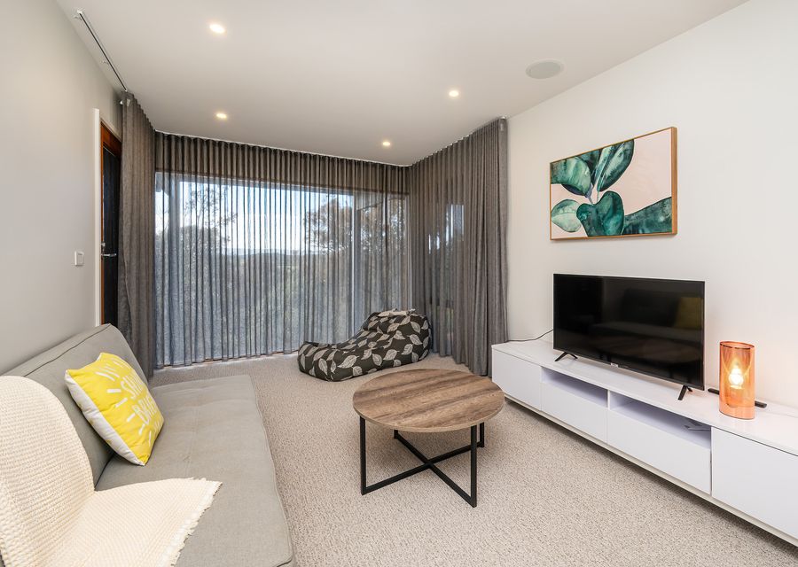 Second living room with fold out couch