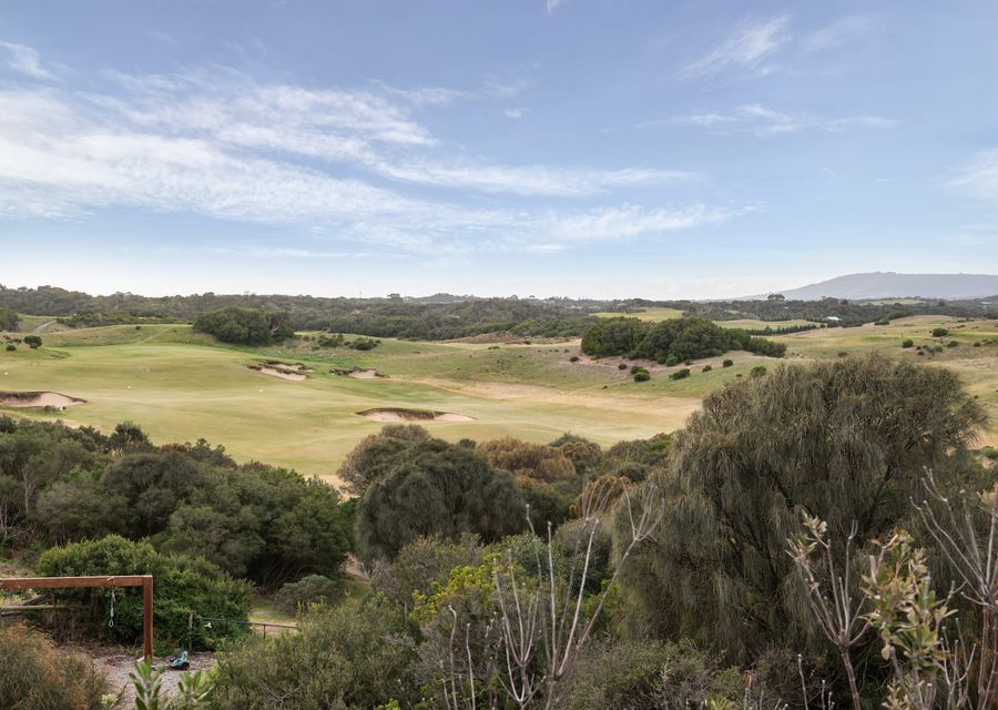 Views over the golf course