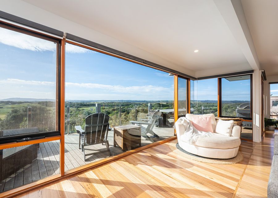 Stunning views across the golf course and beyond