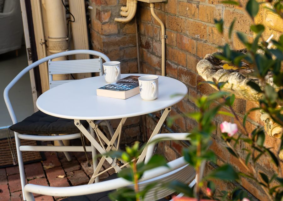 Outdoor seating area 