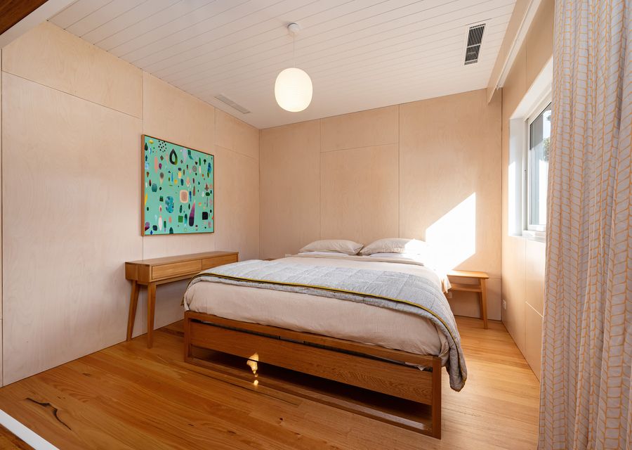 Upstairs bedroom two with King bed