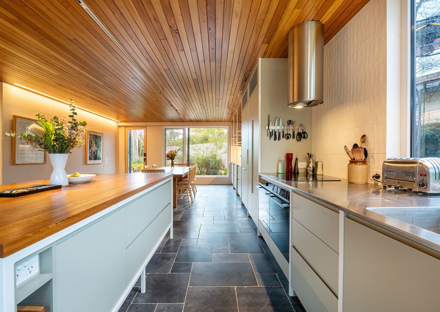 large well equipped kitchen