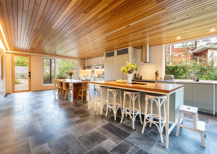 well equipped kitchen and dining