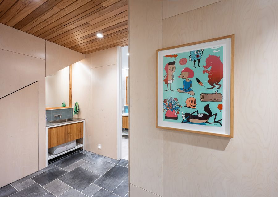 Ecclectic Artwork collection throughout