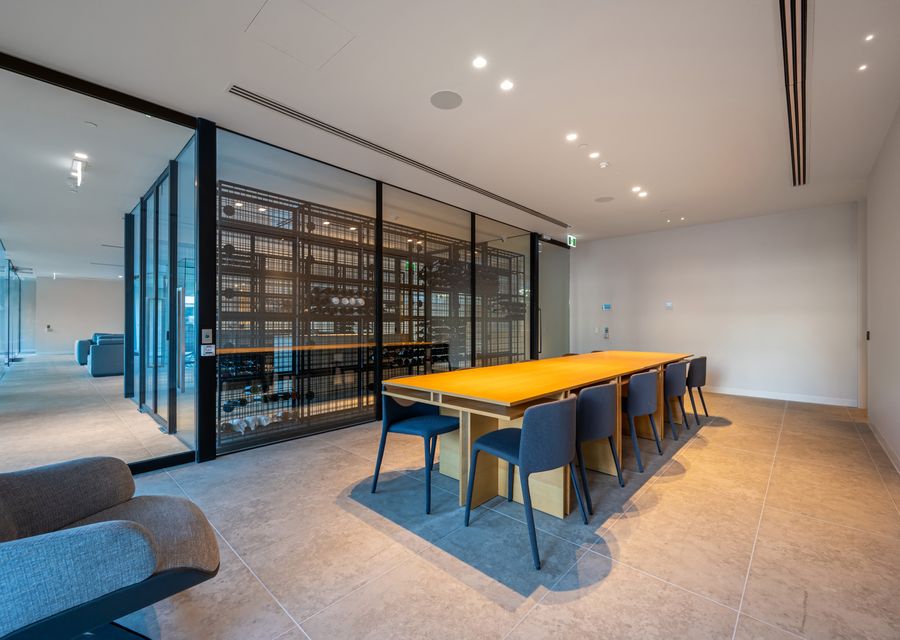 Shared board room that can be booked 