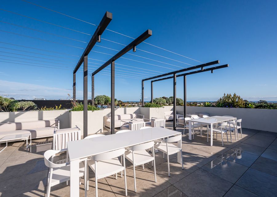 Shared roof top terrace