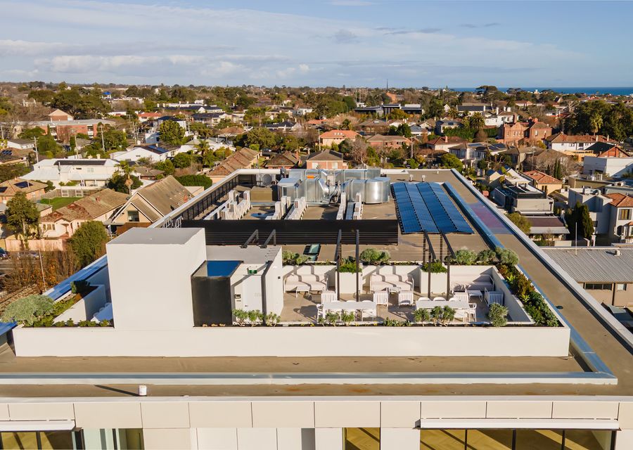Roof top terrace available for use. This is a shared amenity